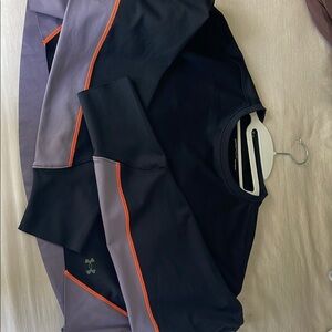 Under Armour Men's Black and Gray Pants